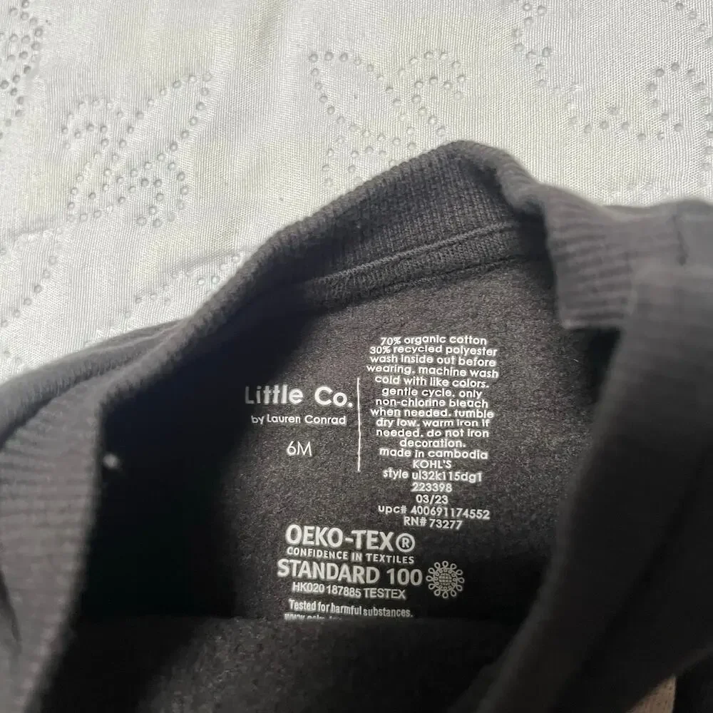 Little Co Boo! Crewneck Sweatshirt Size 6m